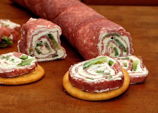 Salami Cream Cheese Roll-Ups