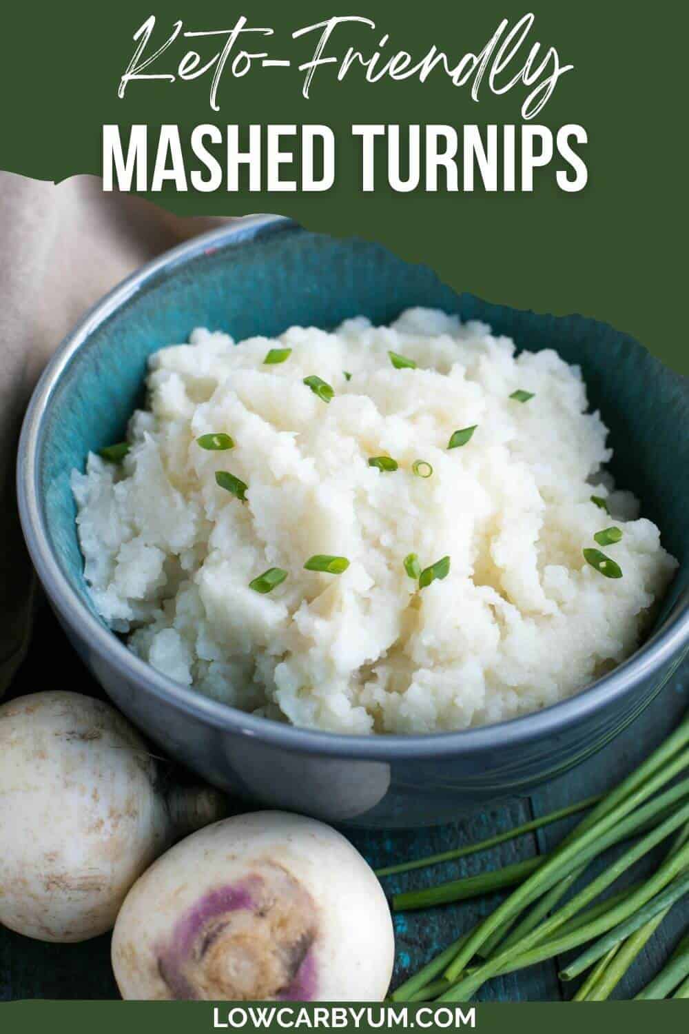 mashed turnips pinterest image.