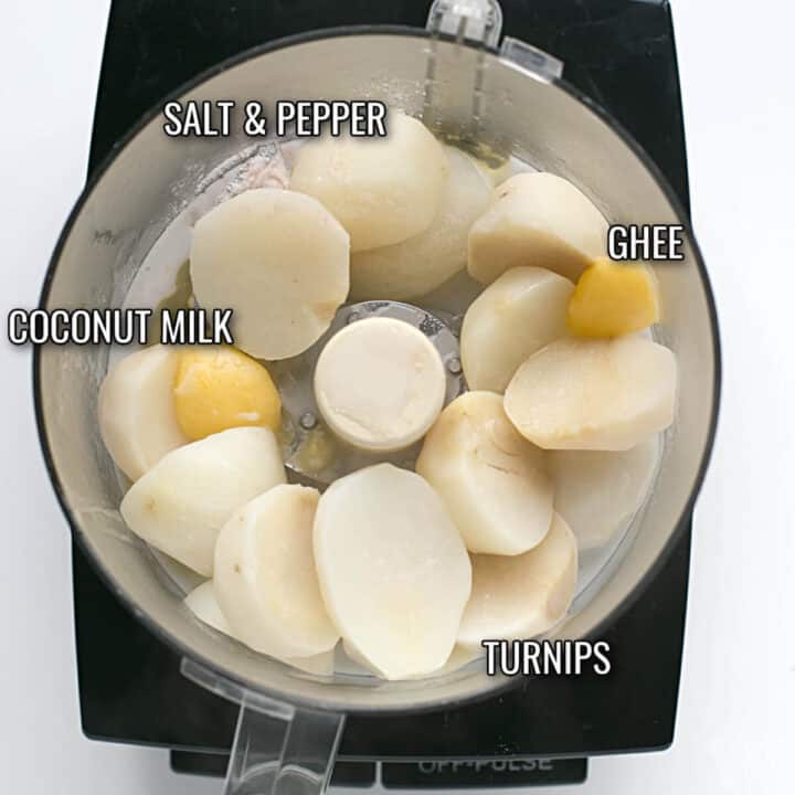 Mashed Turnips (Mashed Potato Substitute) Low Carb Yum