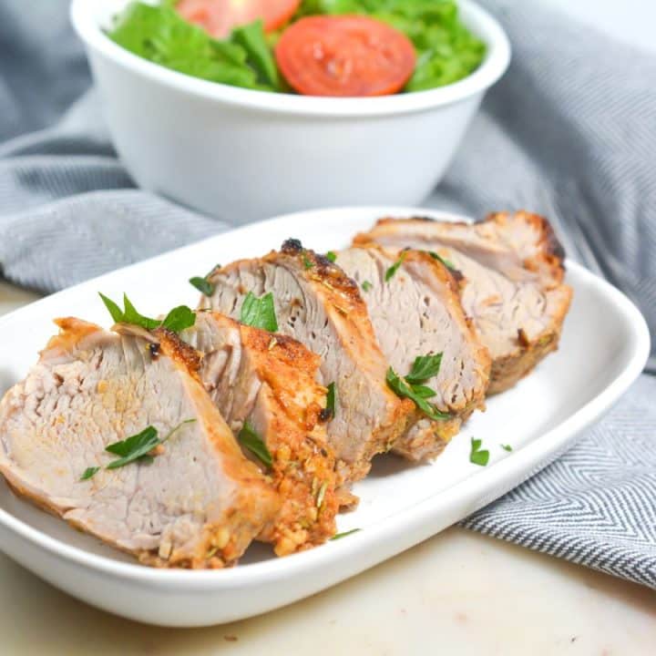 Air Fryer Pork Tenderloin Low Carb Yum