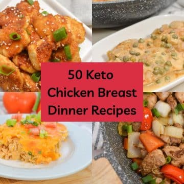 Keto Chicken Breast Dinner Recipes Featured Image