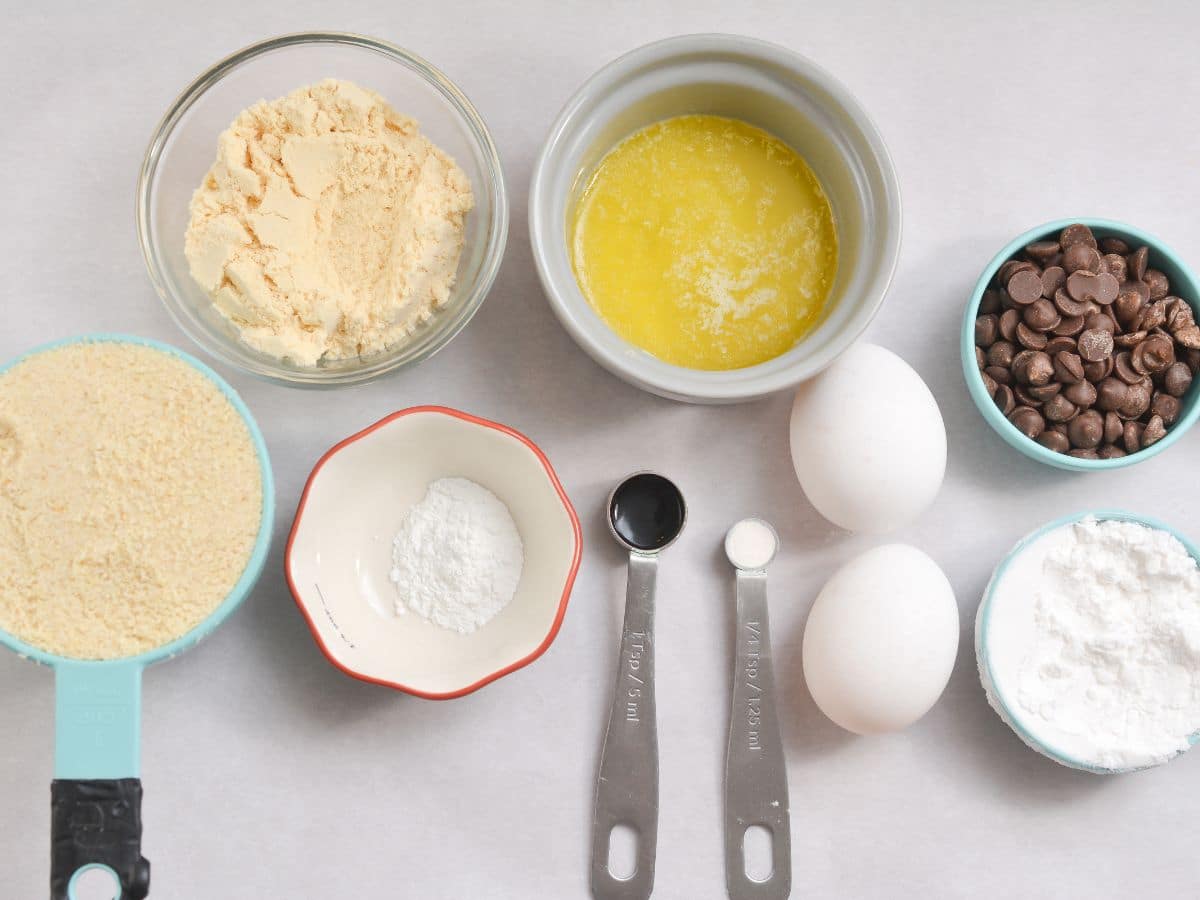 Keto protein cookies ingredients