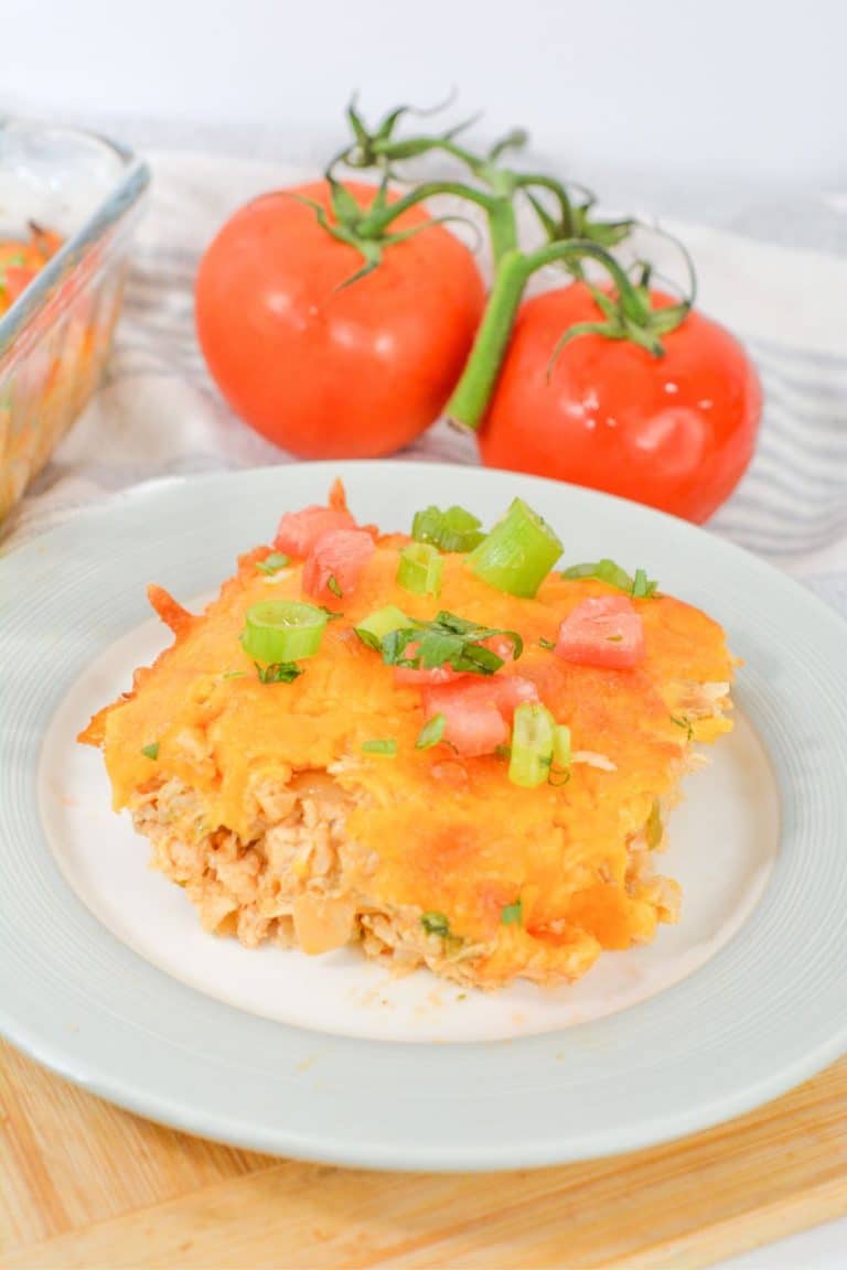 Keto Chicken Taco Casserole - Low Carb Yum