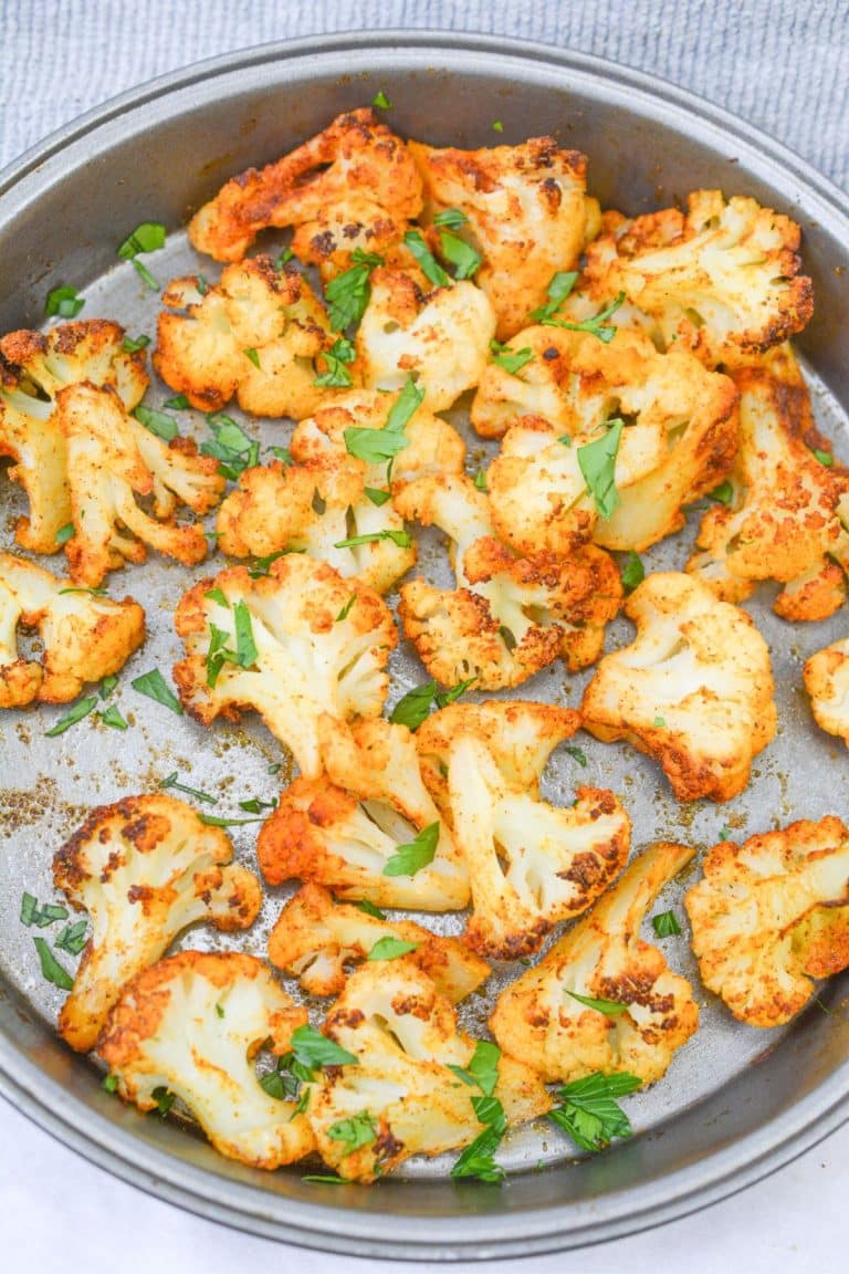 Keto Frozen Cauliflower in Air Fryer Low Carb Yum