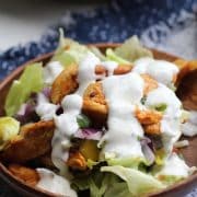 southwest chicken salad with ranch dressing