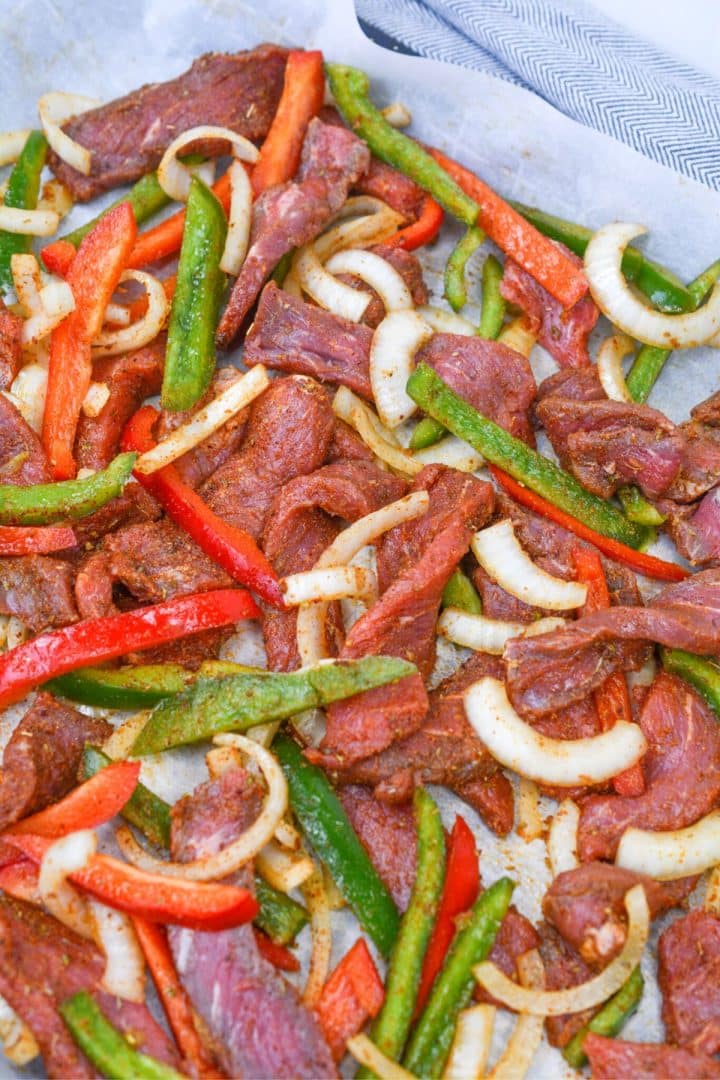 Sheet Pan Steak Fajitas (LowCarb & Keto) Low Carb Yum