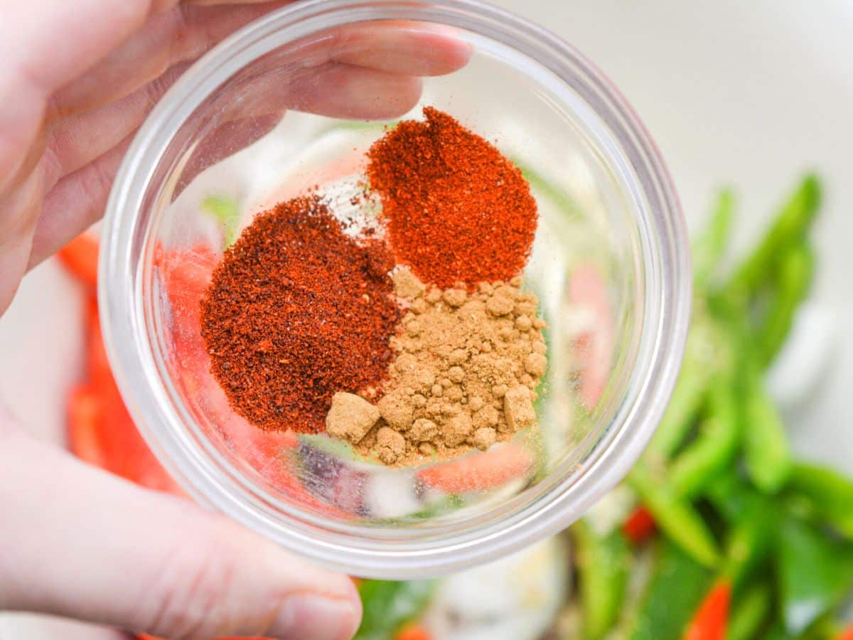 seasoning for fajita ingredients