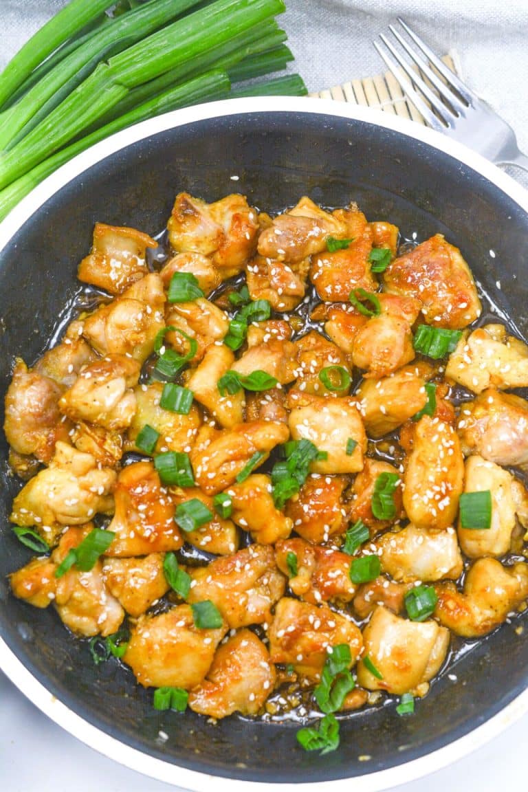 Keto Sesame Chicken Recipe Low Carb Yum