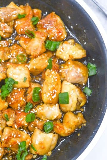 Keto Sesame Chicken Recipe - Low Carb Yum