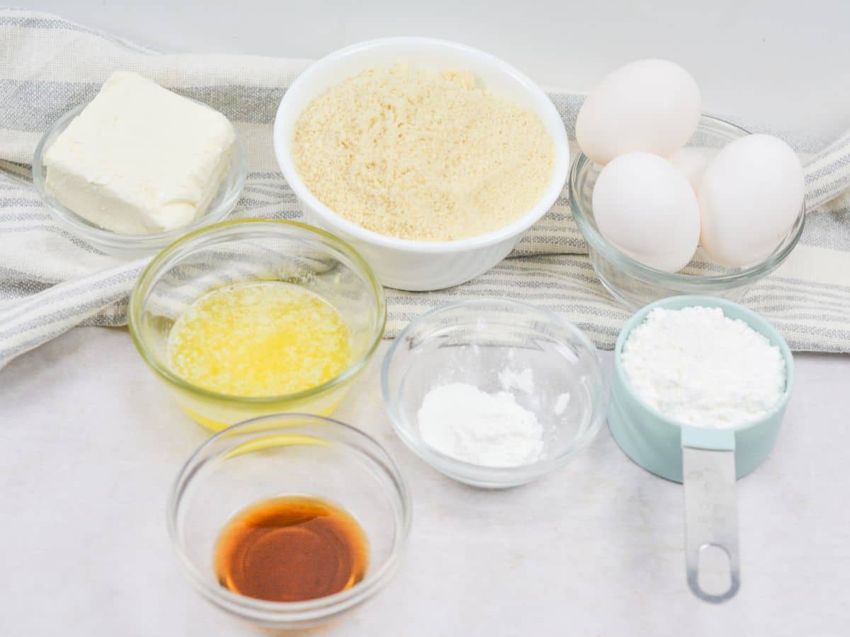 ingredients needed to make low carb pound cake