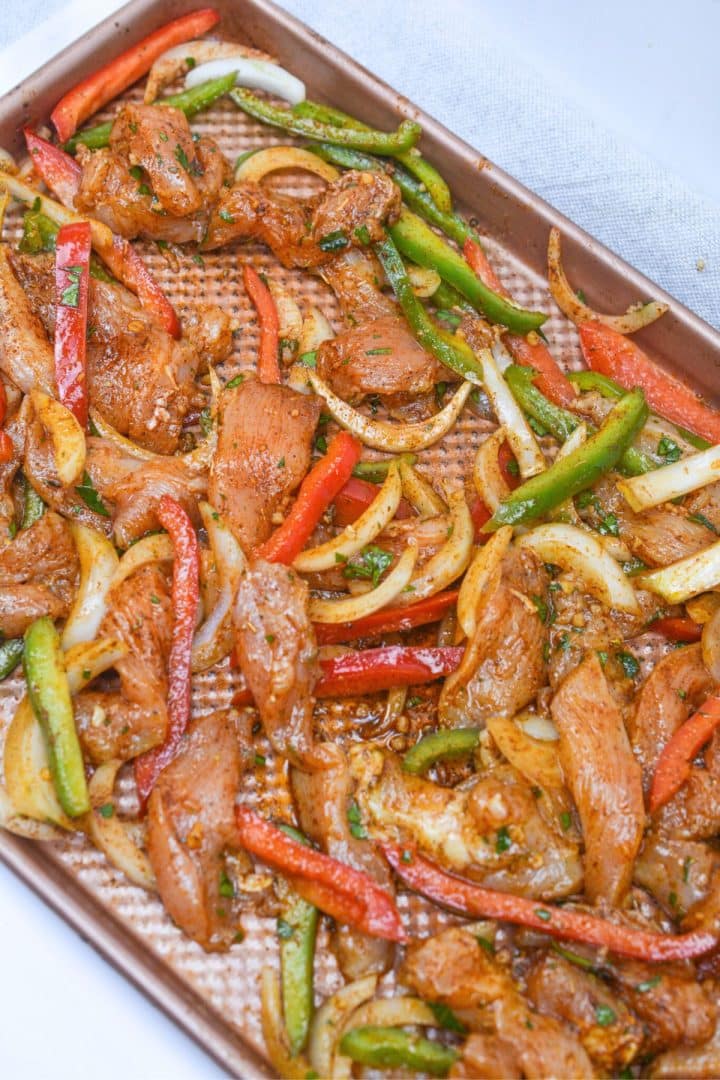 Sheet Pan Chicken Fajitas (LowCarb and Keto) Low Carb Yum