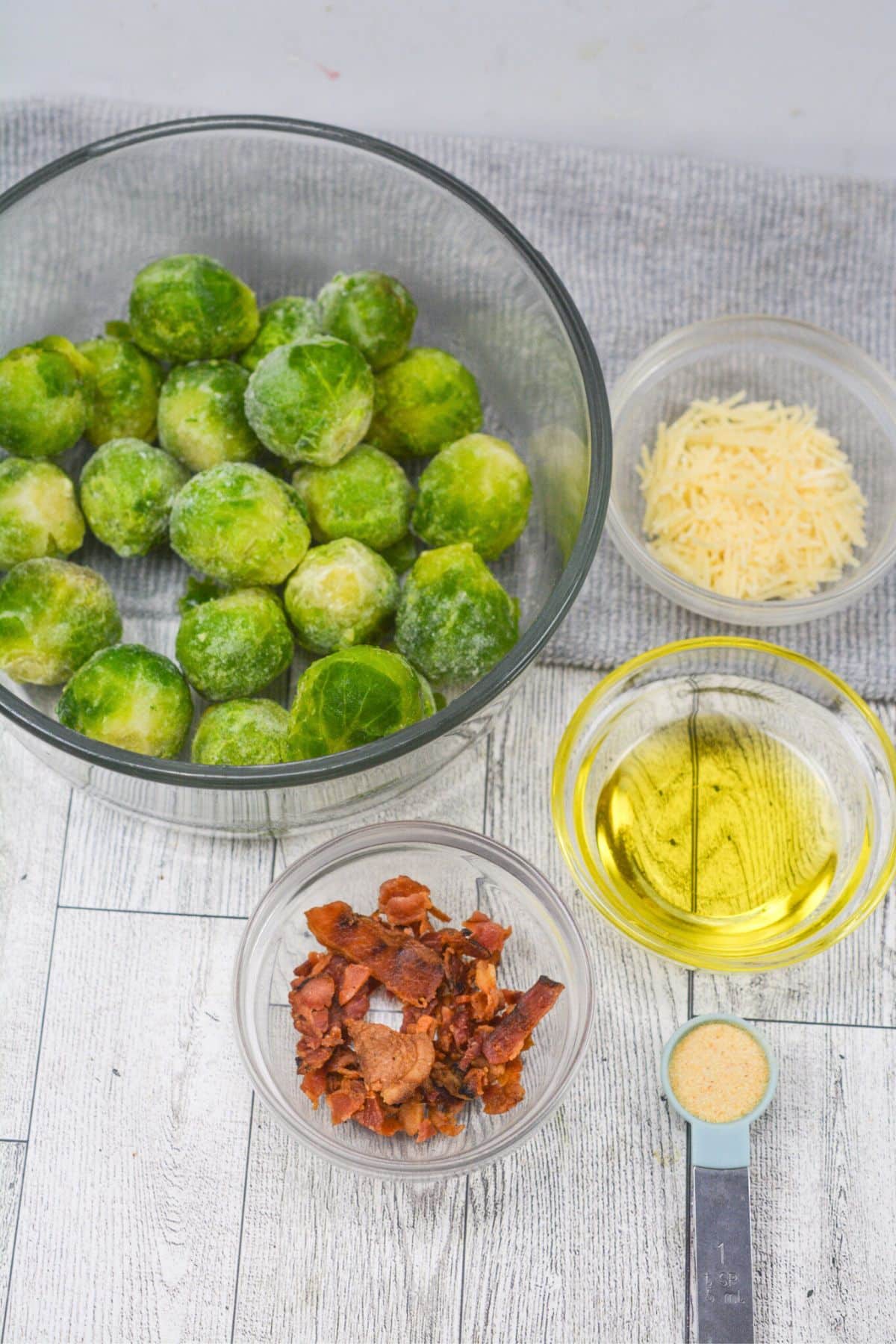 ingredients needed for air fryer brussel sprouts