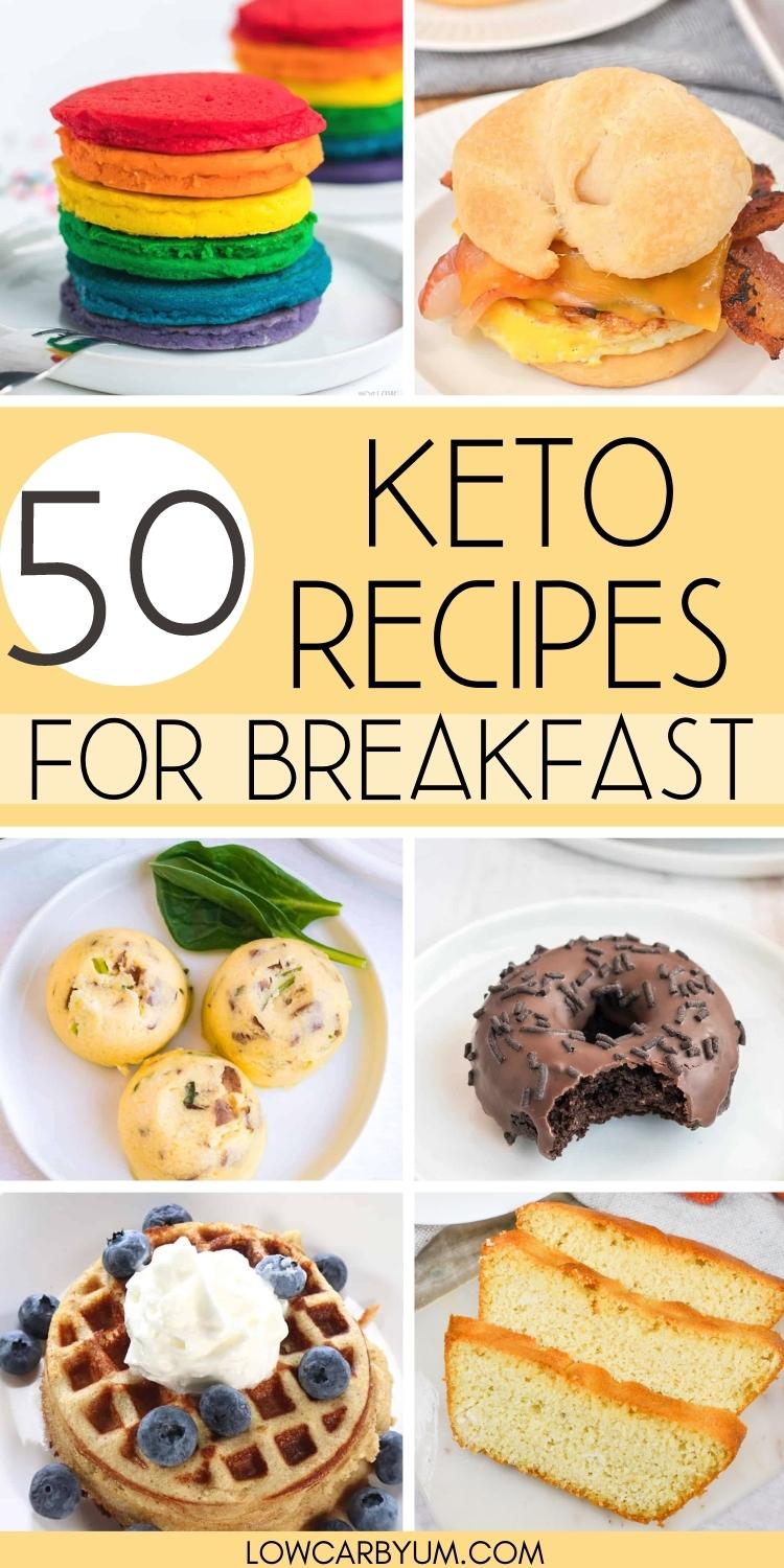 KETO RECIPES FOR BREAKFAST