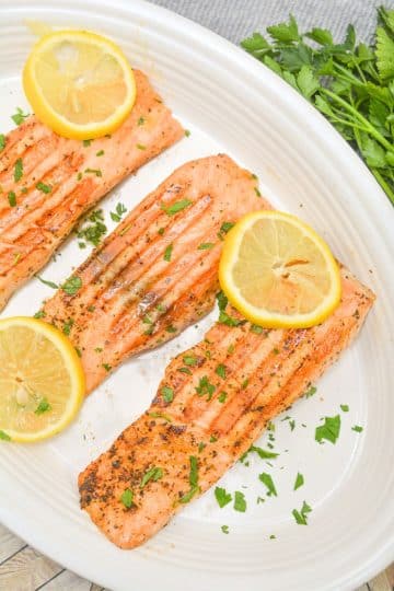 Keto Grilled Salmon Recipe - Low Carb Yum