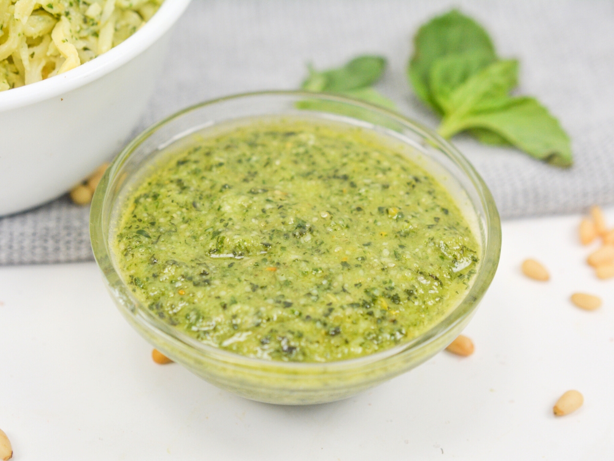 fresh basil pesto