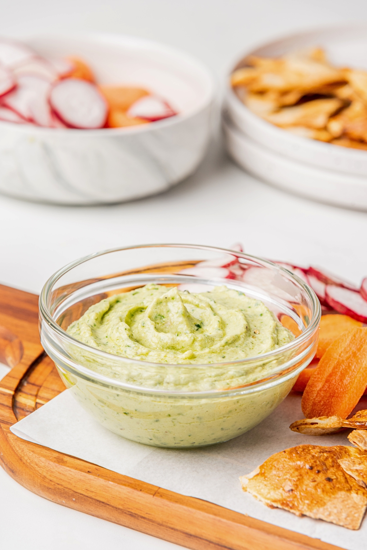 creamy avocado sauce dip