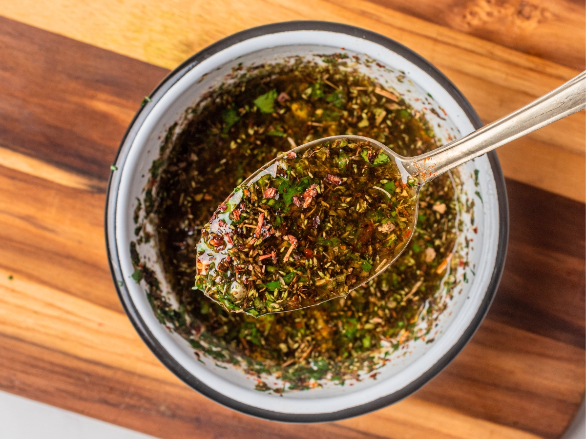 diy chimichurri sauce