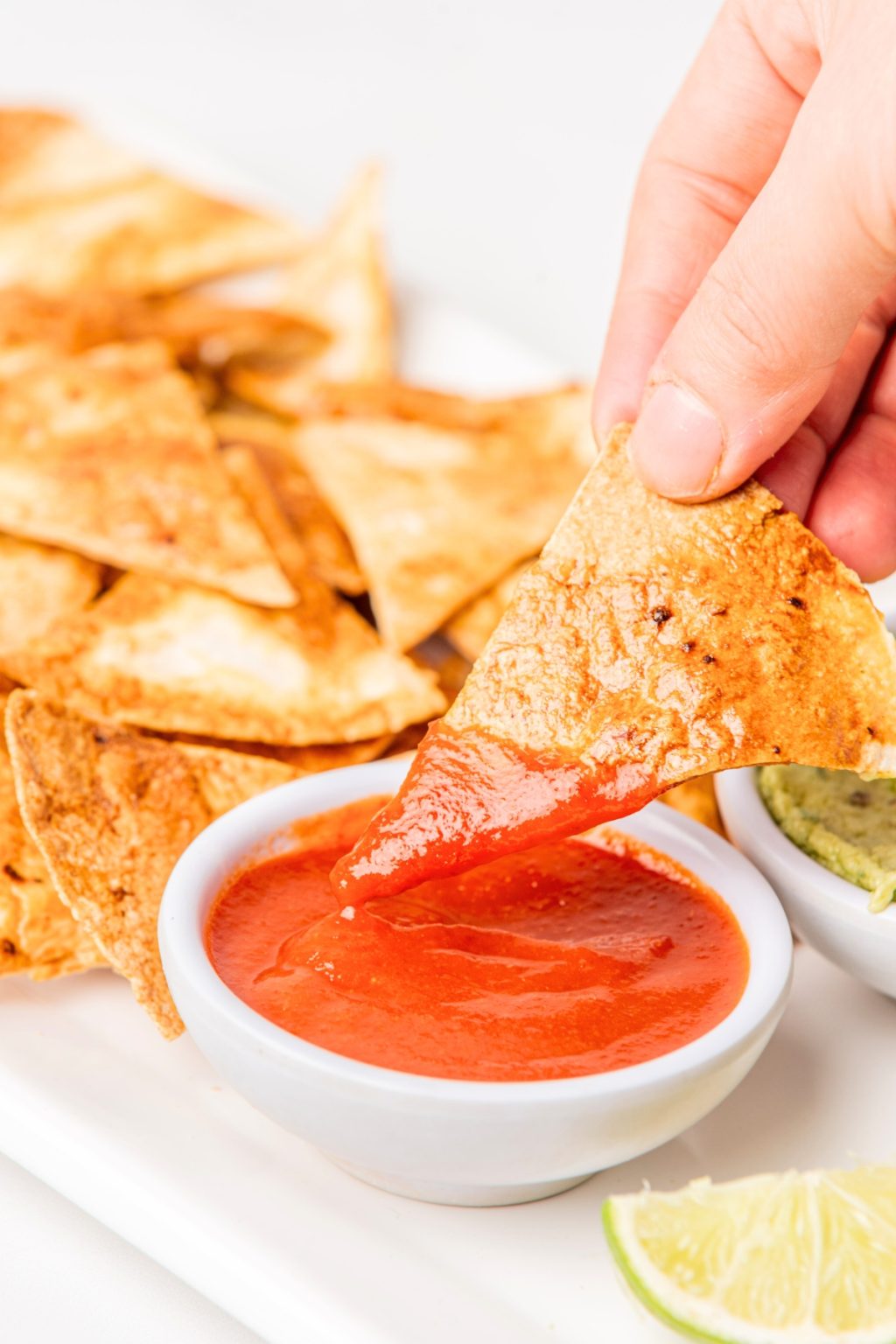 Air Fryer Tortilla Chips (Keto + LowCarb) Low Carb Yum