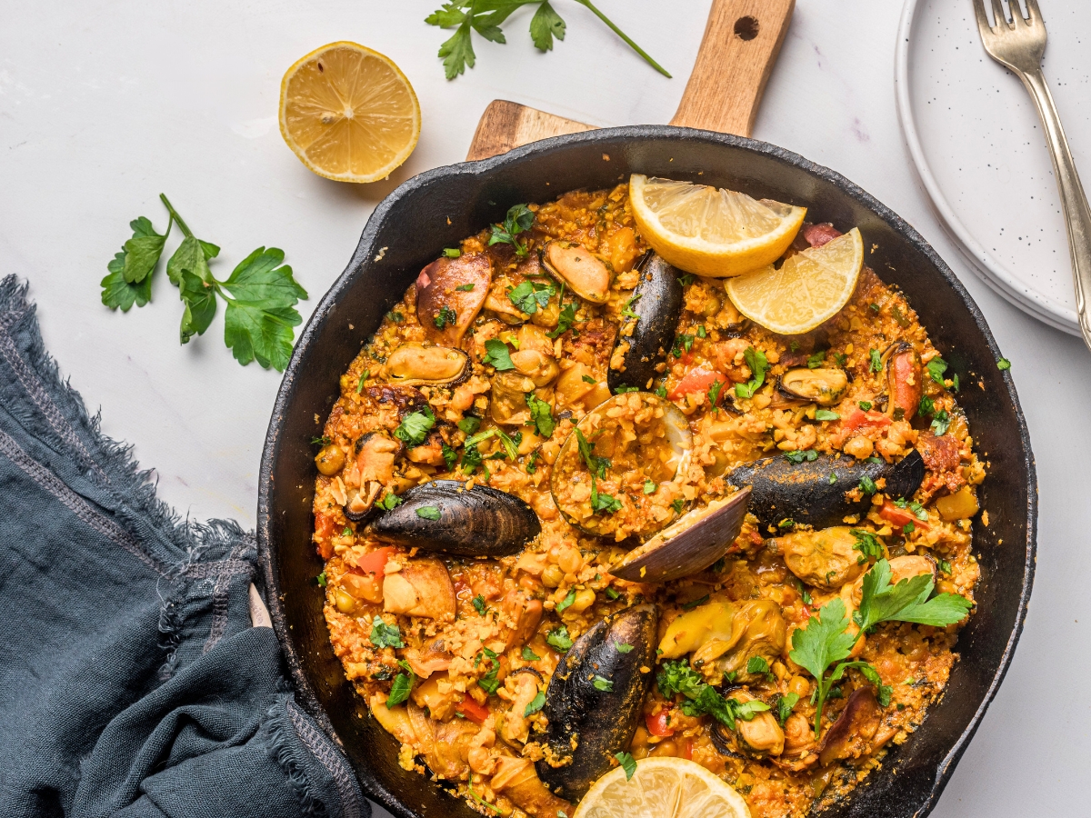 keto paella recipe