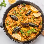 spanish seafood paella recipe