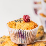 gluten free blackberry muffins