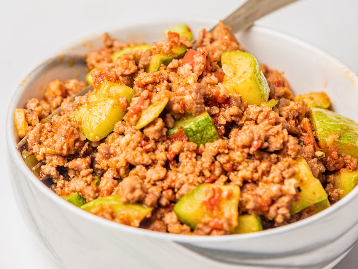 Mexican Zucchini and Ground Beef featured image