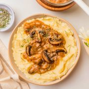 low carb mushroom gravy for thanksgiving