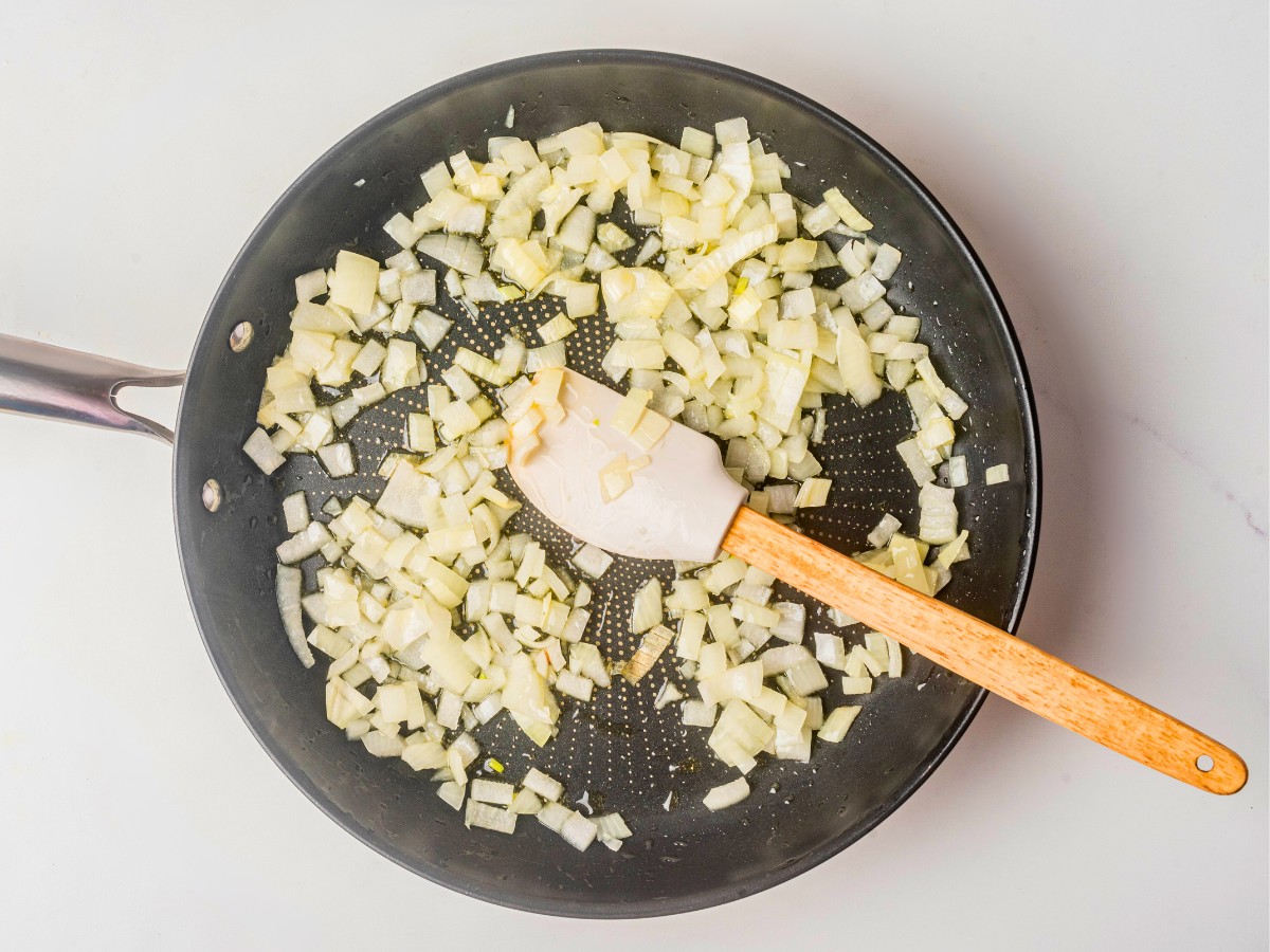 sauteed onions with olive oil