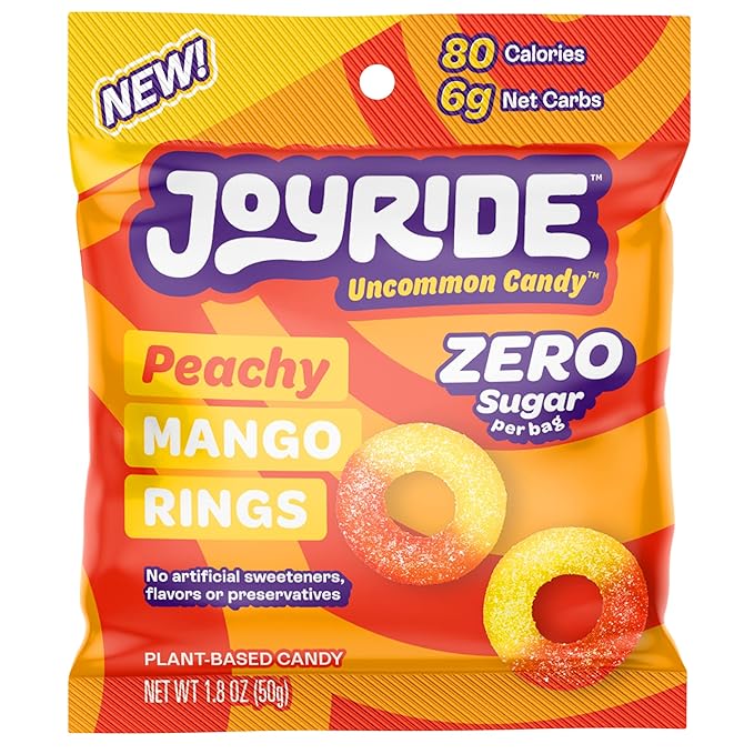 Joyride Zero sugar peach rings