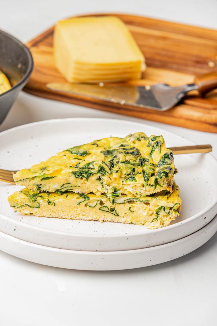 Keto Spinach Frittata Recipe Low Carb Yum