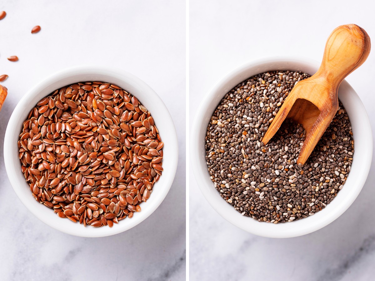 flax seeds vs chia seeds
