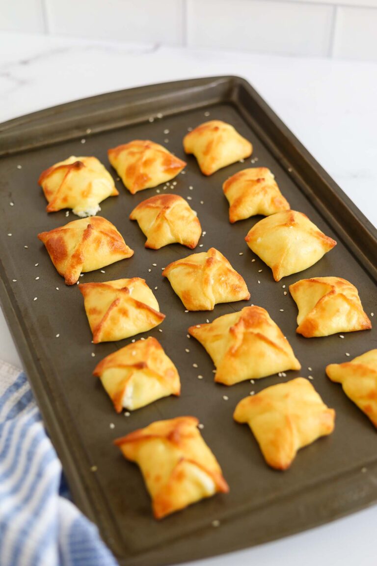 Keto Crab Rangoons (With Fathead Dough!) - Low Carb Yum