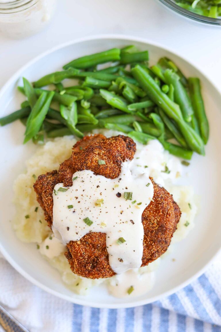 Keto Chicken Fried Steak - Low Carb Yum