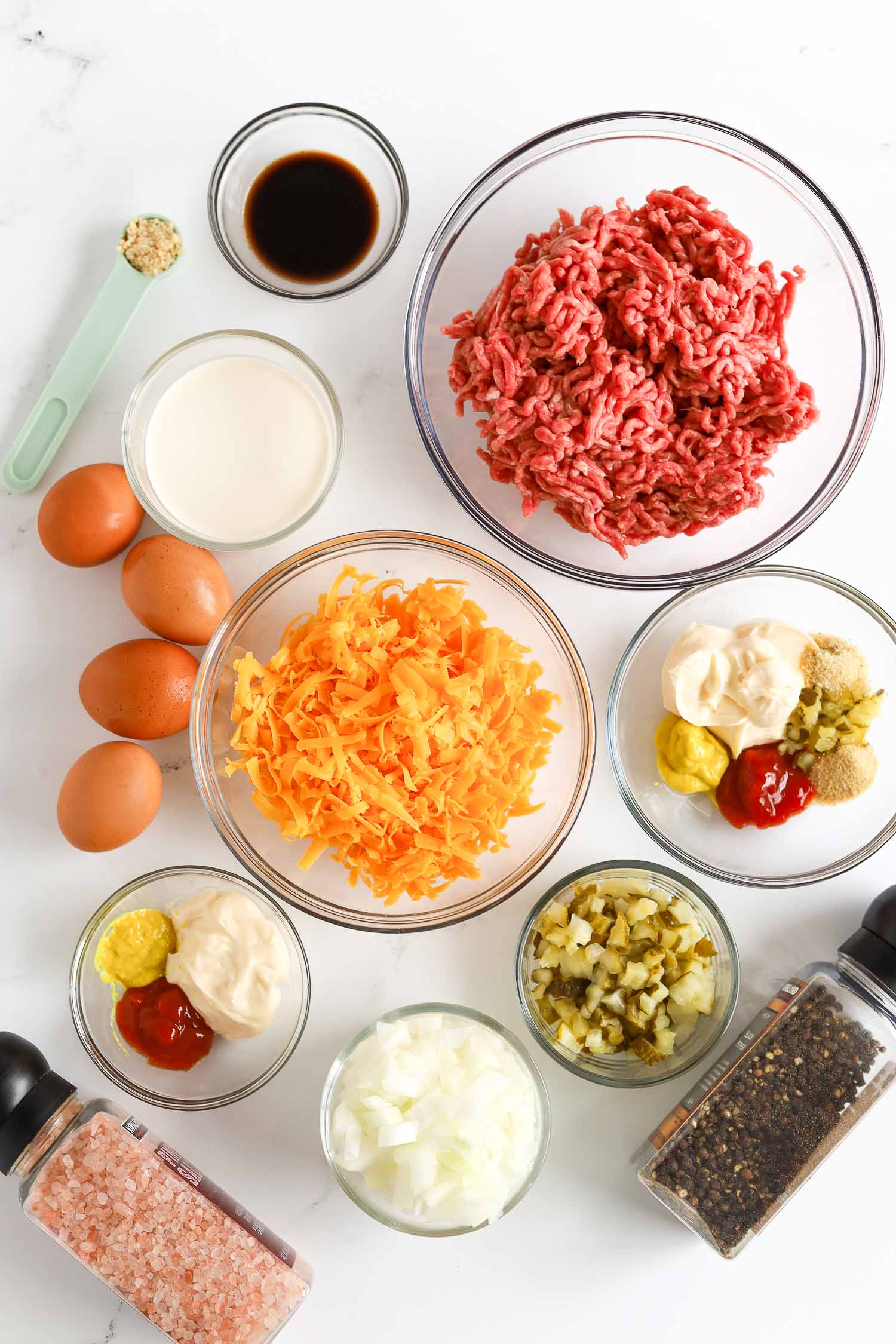 ingredients needed to make big mac casserole