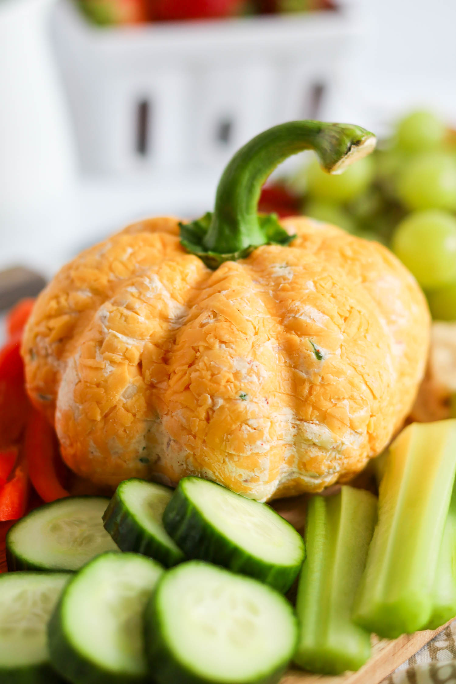 jalapeno bacon pumpkin cheese ball