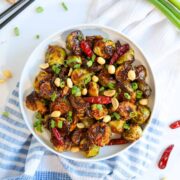Kung Pao Brussel Sprouts Featured Image