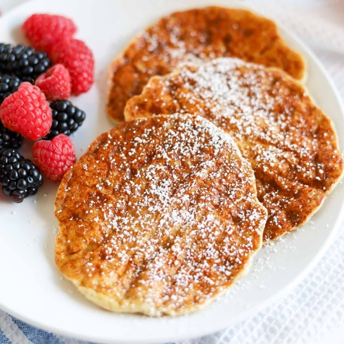 Cottage Cheese Pancakes Featured Image
