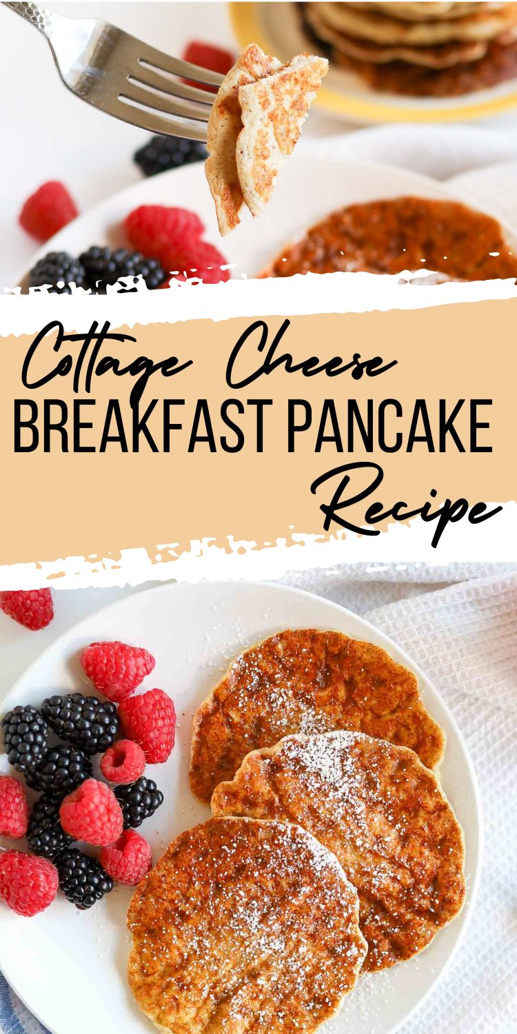Keto pancakes with a crispy edge and fluffy center served on a white plate