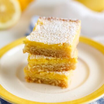 Keto Lemon Bars Featured Image